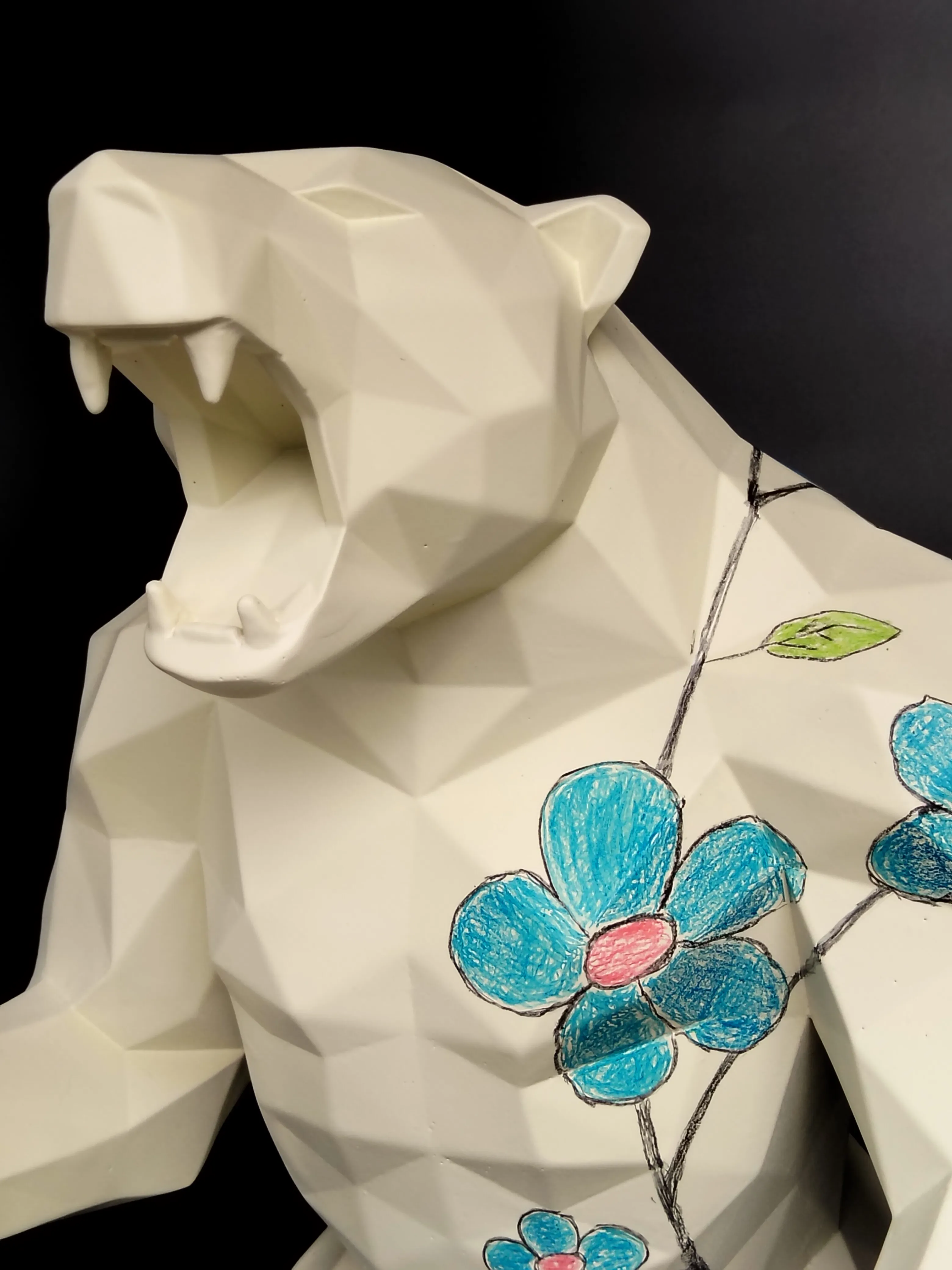 The First Flower — Spring II, sculpture by Vo Anh Tuan