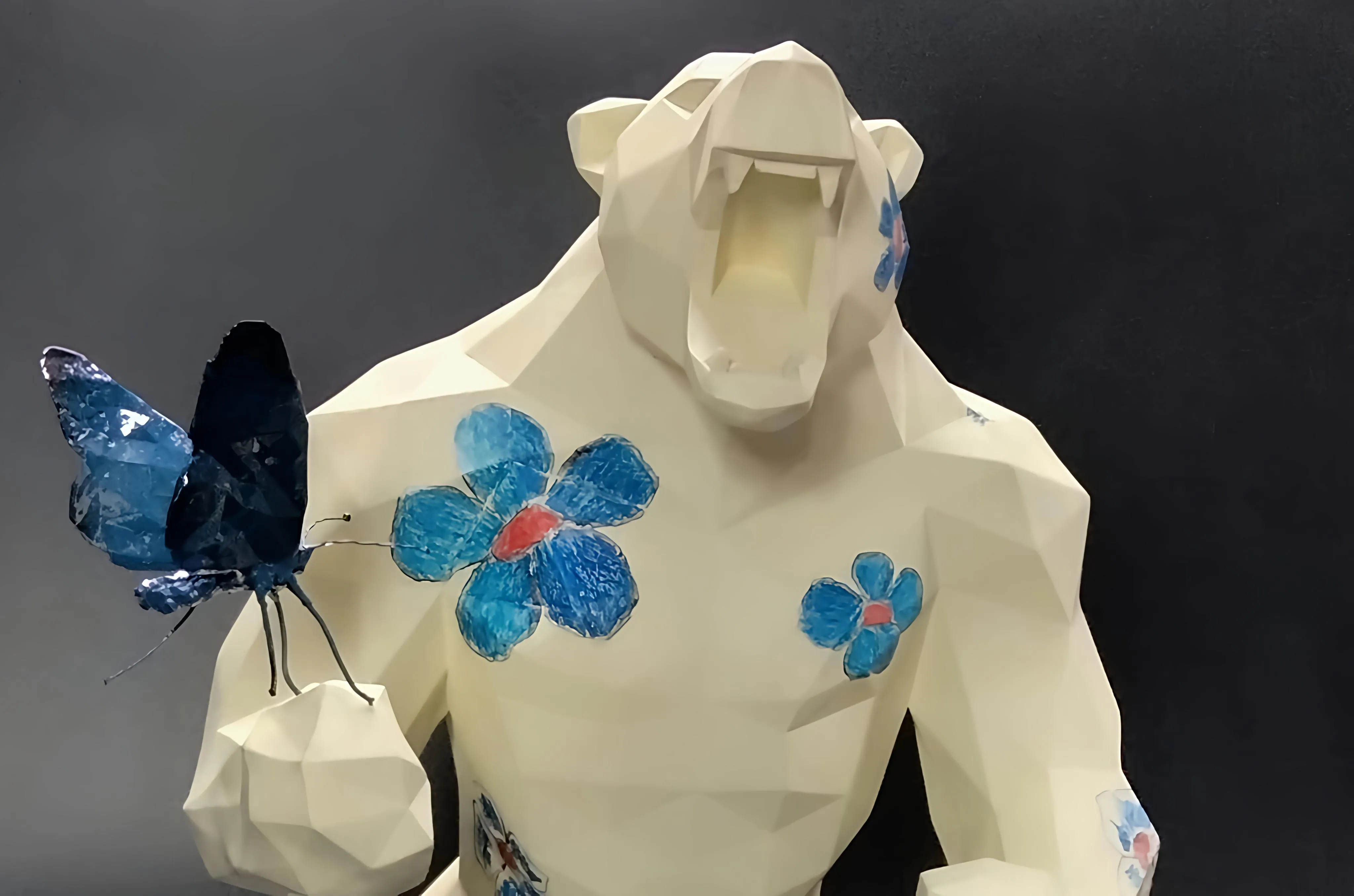 The First Flower — Spring III, sculpture by Vo Anh Tuan