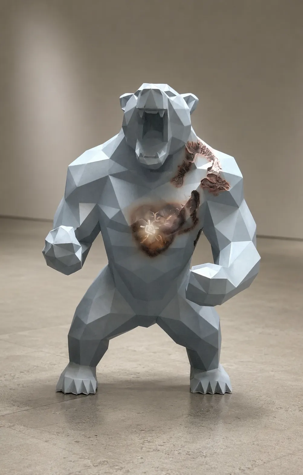 Ember Within, sculpture by Vo Anh Tuan