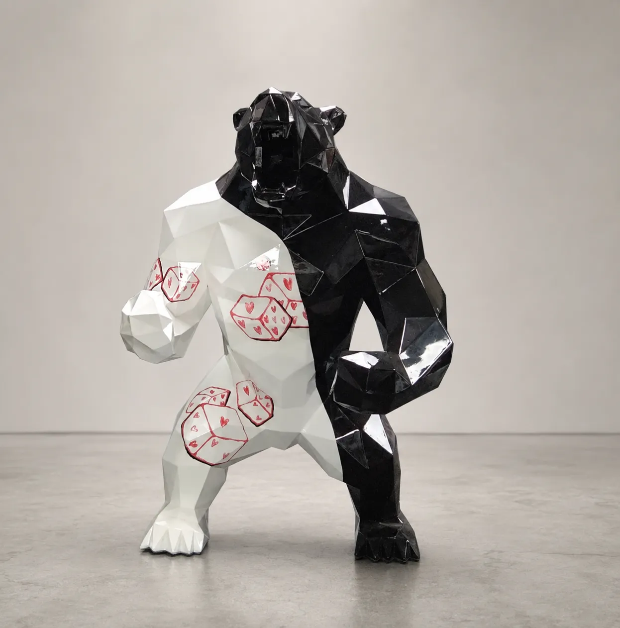 The Weight of Hearts, sculpture by Vo Anh Tuan